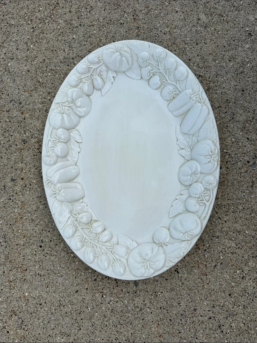 WILLIAMS SONOMA TUSCAN OLIVE SERVING Platter